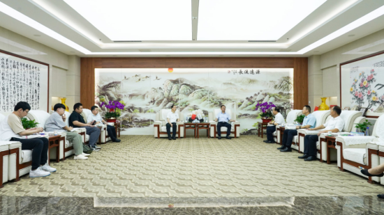 中国科协创新战略研究院领导莅临华特磁电调研指导工作